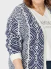 Nikki Cardigan - Navy/White sold by RC & Co