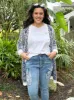 Nikki Cardigan - Navy/White sold by RC & Co