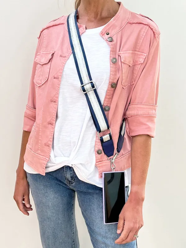 Crossbody Phone Strap - Navy sold by RC & Co