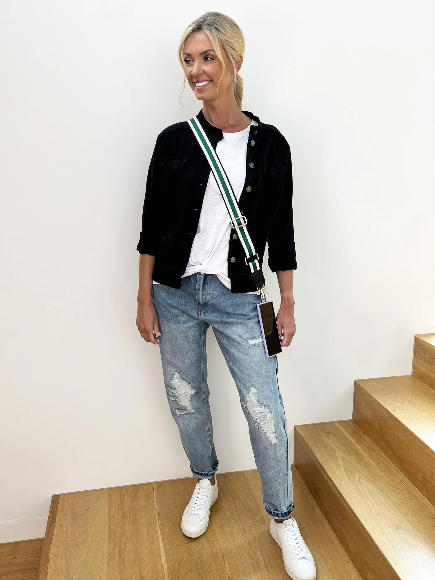 Crossbody Phone Strap - Green sold by RC & Co product image thumbnail 2