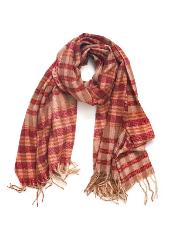 Zac Scarf - Red sold by RC & Co