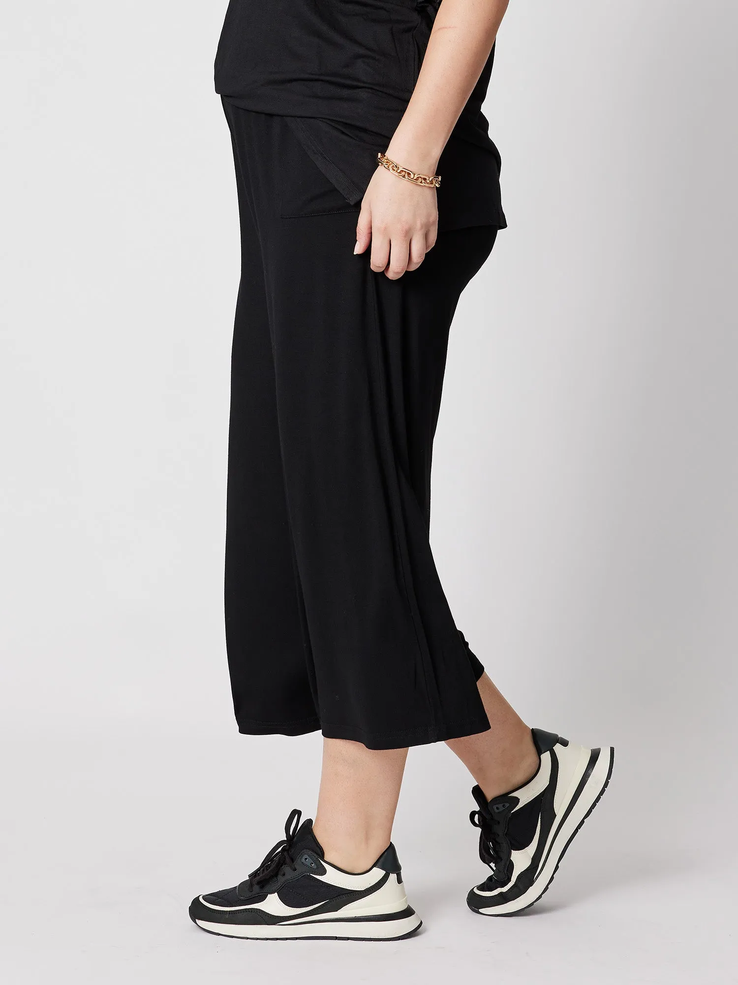 Wide Leg Lounge Pant - Black sold by RC & Co product image thumbnail 3