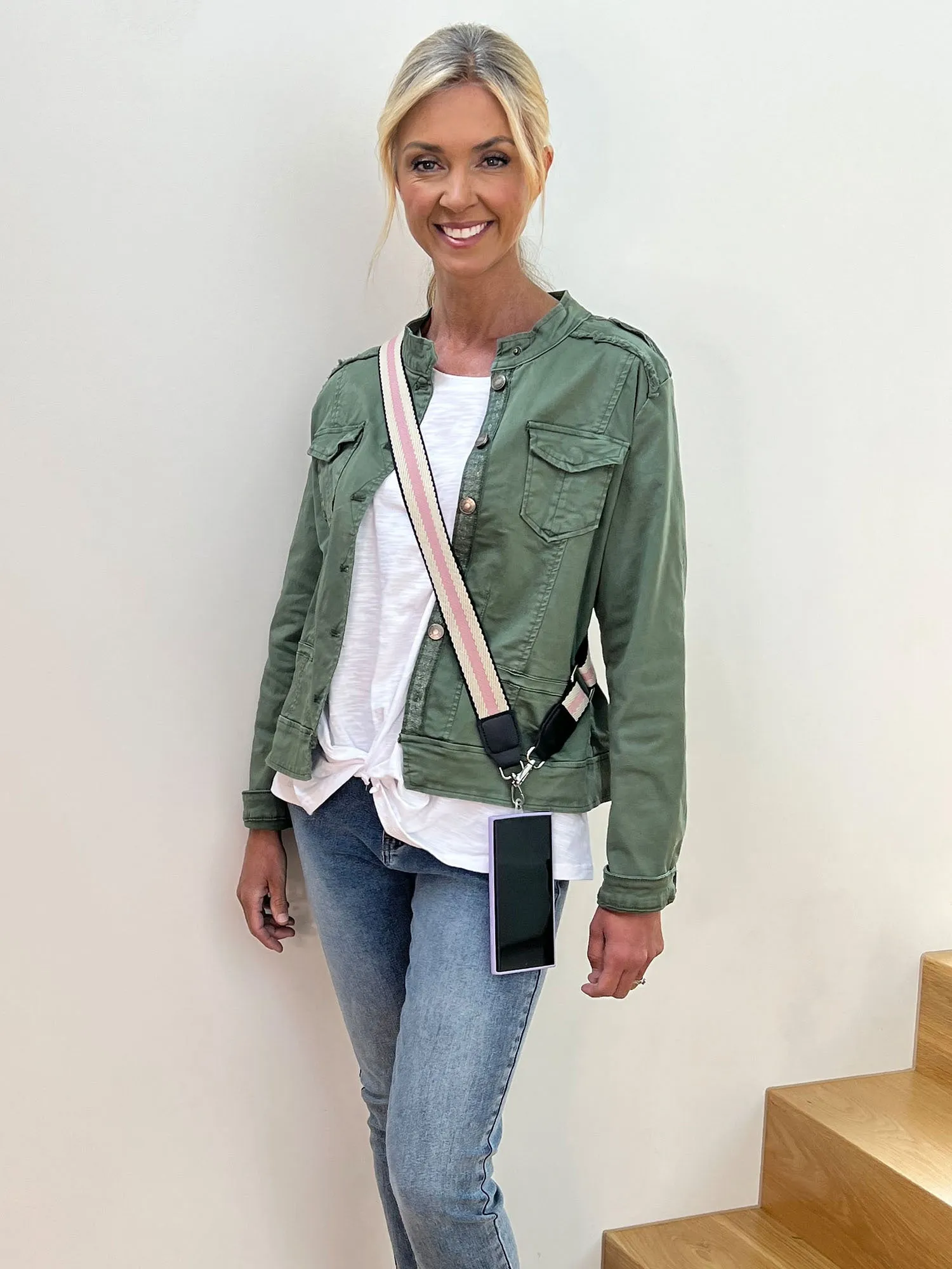 Crossbody Phone Strap - Pink sold by RC & Co product image thumbnail 5