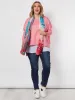 Jackson Printed Scarf - Aqua sold by RC & Co