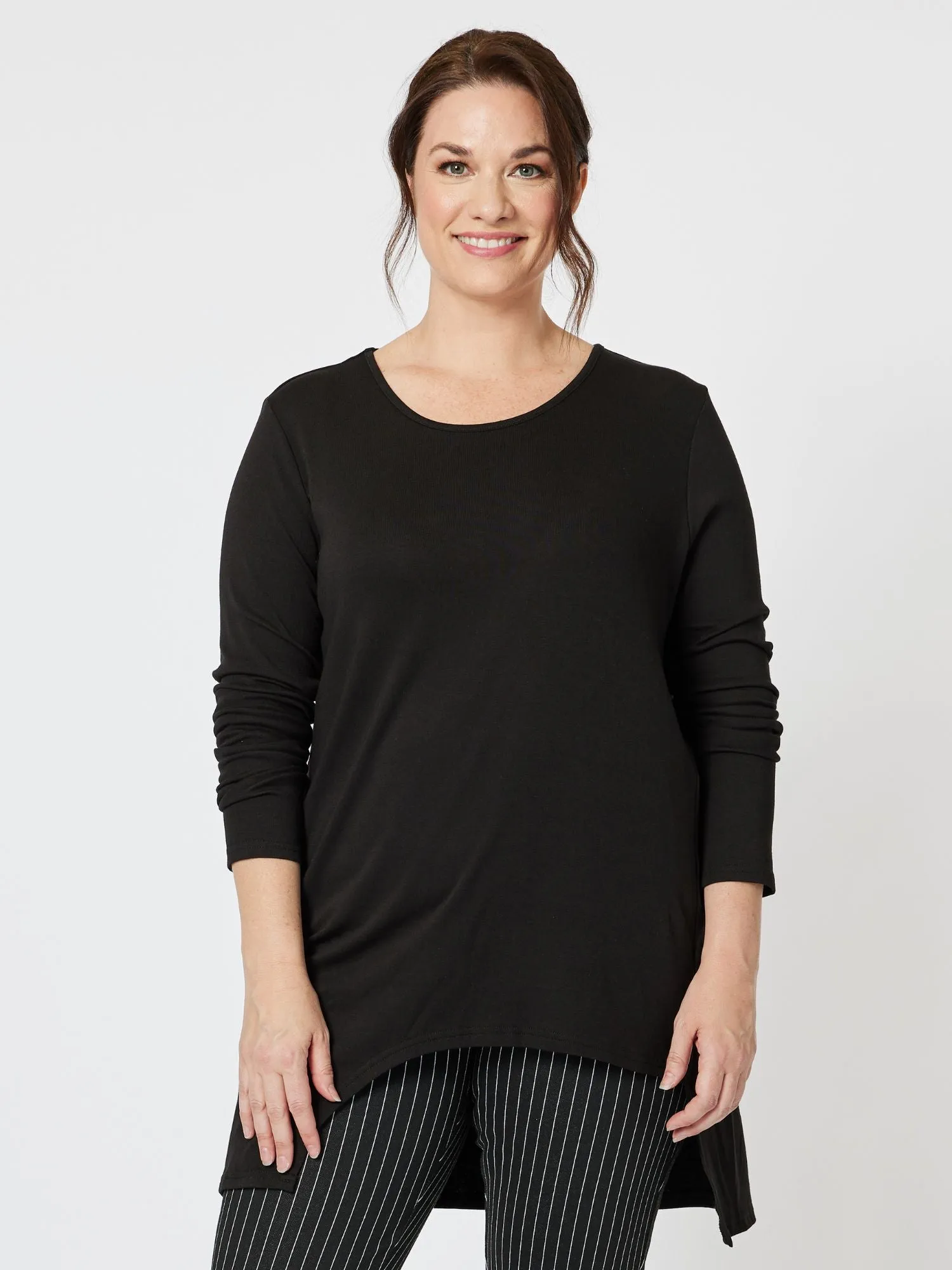 Mara Layering Top - Black sold by RC & Co product image thumbnail 3