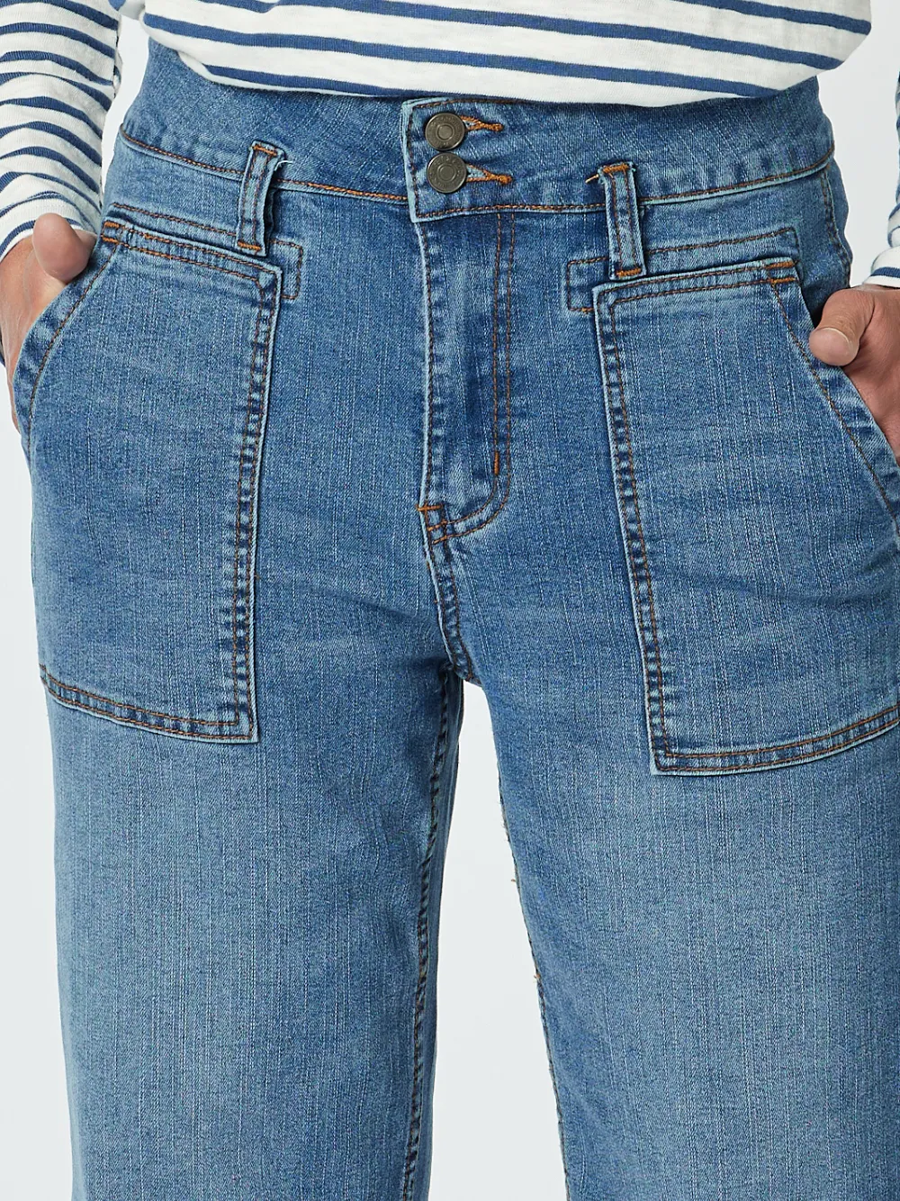 Hudson High Rise Wide Leg Jean - Denim sold by RC & Co product image thumbnail 5