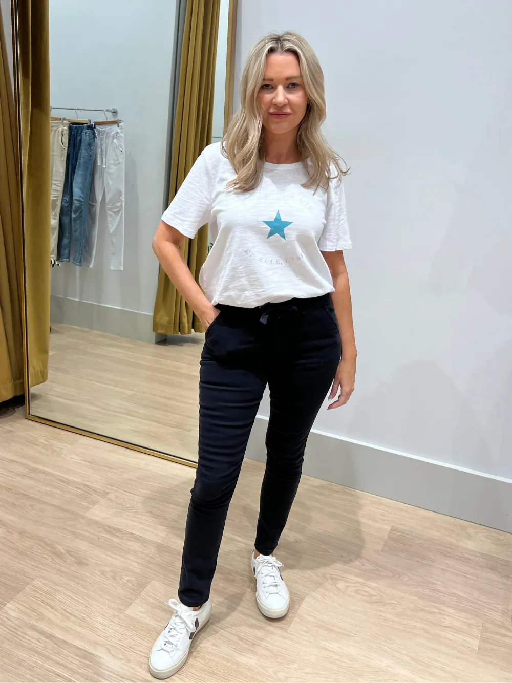 London Stretch Jogger Jean - Black sold by RC & Co product image thumbnail 2