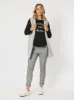 Ollie Side Button Vest - Silver sold by RC & Co