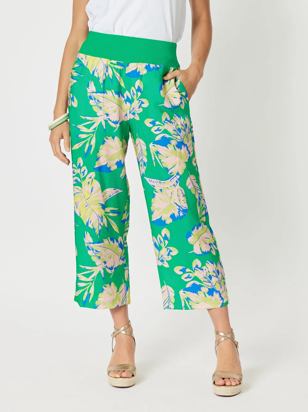 Oasis Pant - Green sold by RC & Co