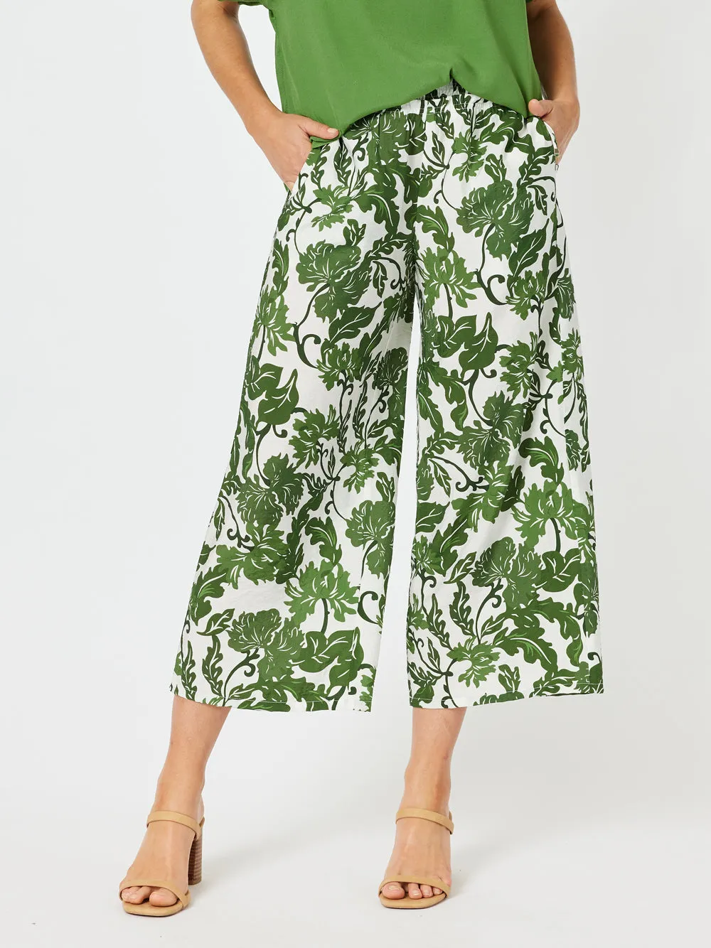 Ivy Print Wide Leg Pant - Ivy sold by RC & Co product image thumbnail 2