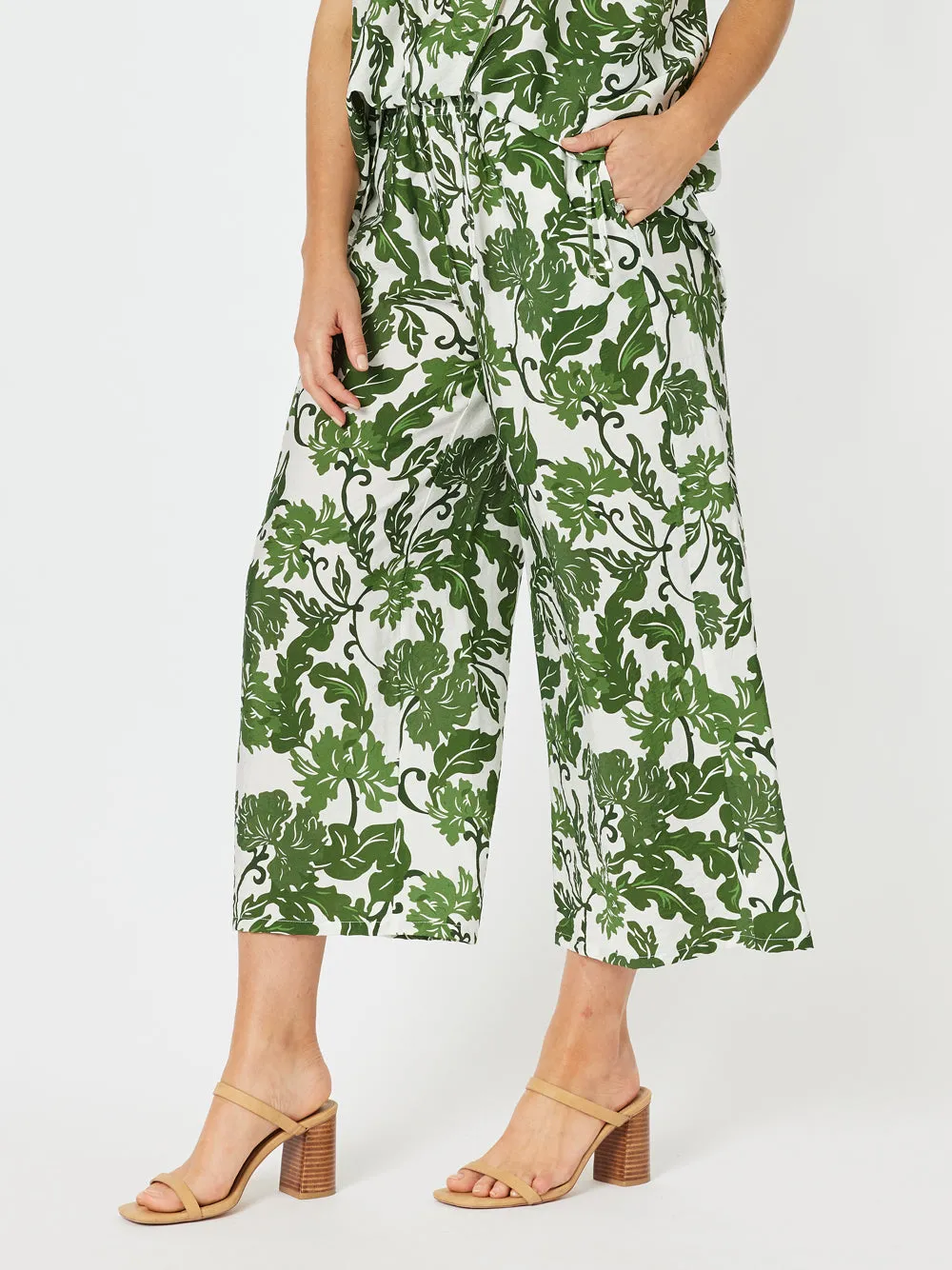Ivy Print Wide Leg Pant - Ivy sold by RC & Co product image thumbnail 4