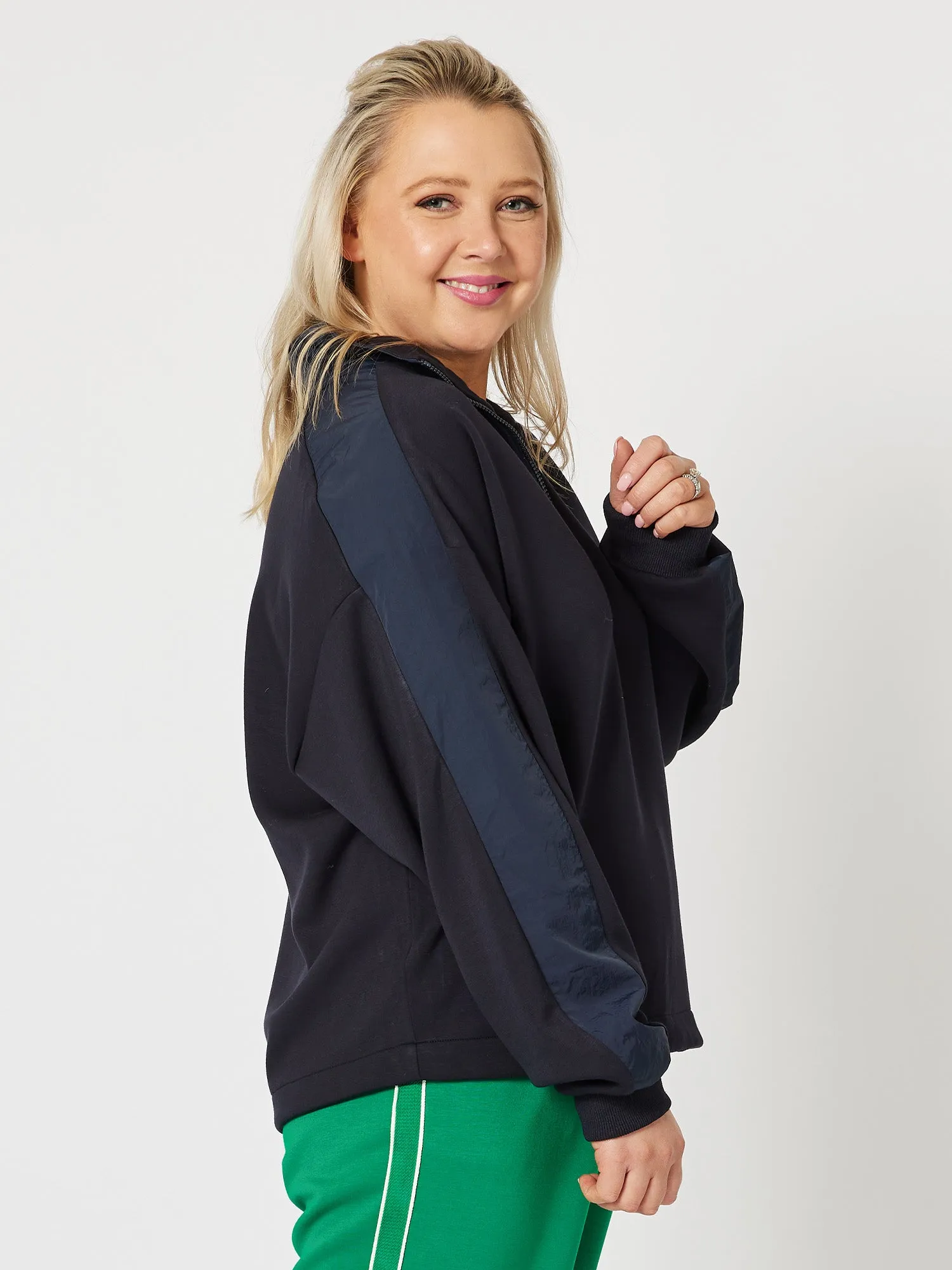 Urban Zip Sweatshirt - Navy sold by RC & Co product image thumbnail 3