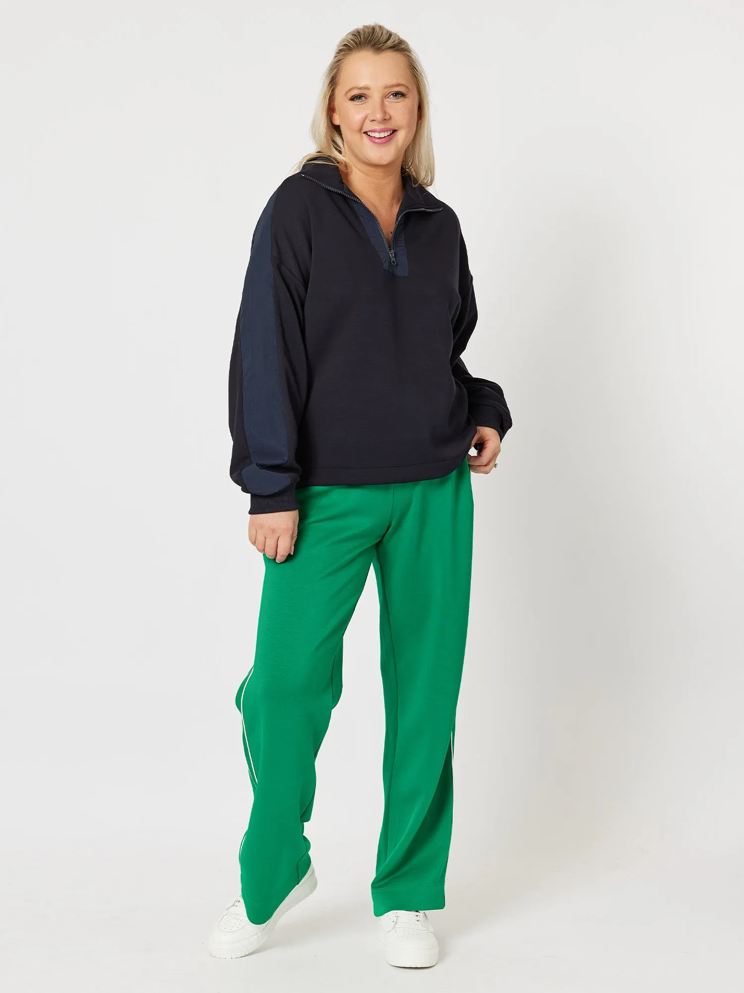 Urban Zip Sweatshirt - Navy sold by RC & Co product image thumbnail 2