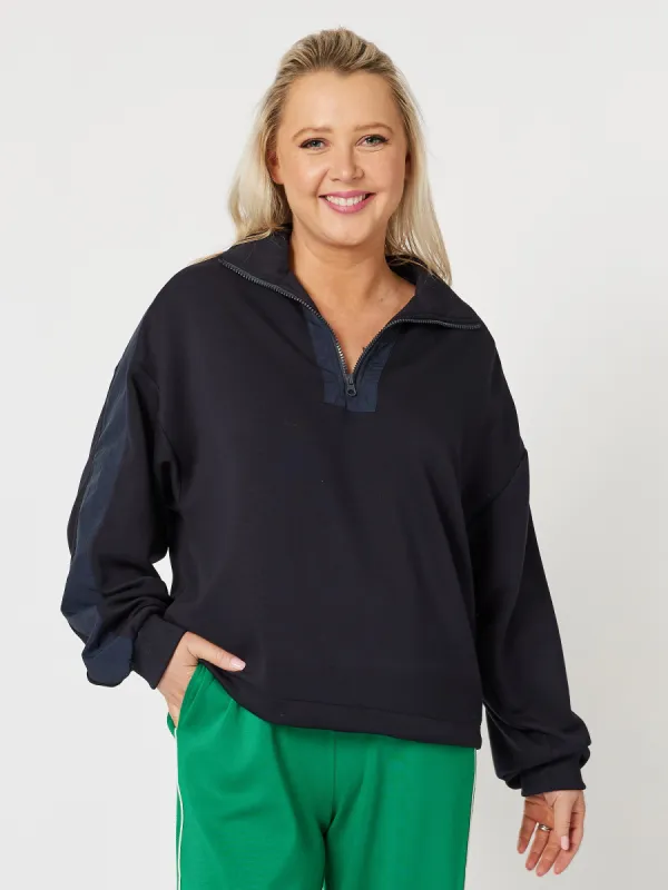 Urban Zip Sweatshirt - Navy sold by RC & Co