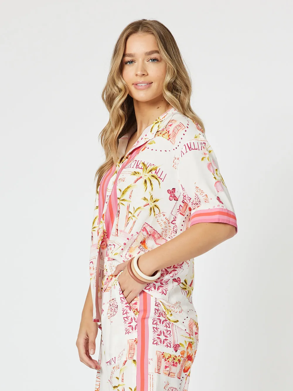 Ciao Bella Shirt - Pink sold by RC & Co product image thumbnail 3