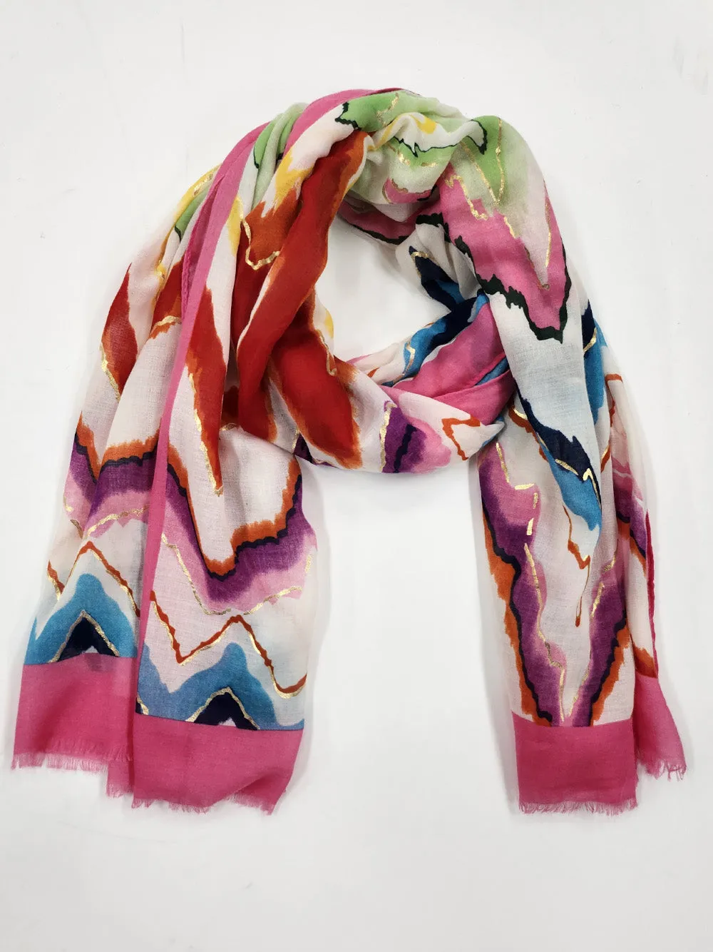 Rainbow Scarf - Multi sold by RC & Co product image thumbnail 2