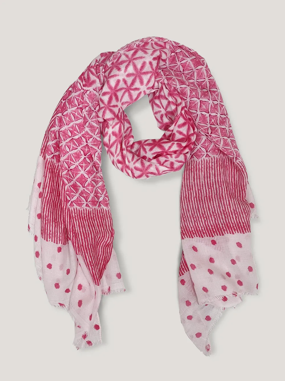 Leopard Scarf - Pink sold by RC & Co