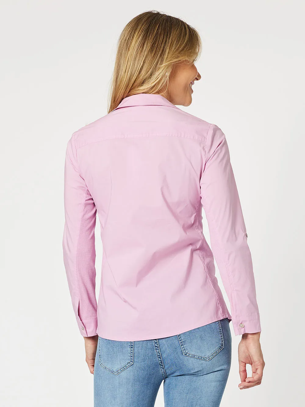 Emma Rib Detail Shirt - Orchid sold by RC & Co product image thumbnail 4