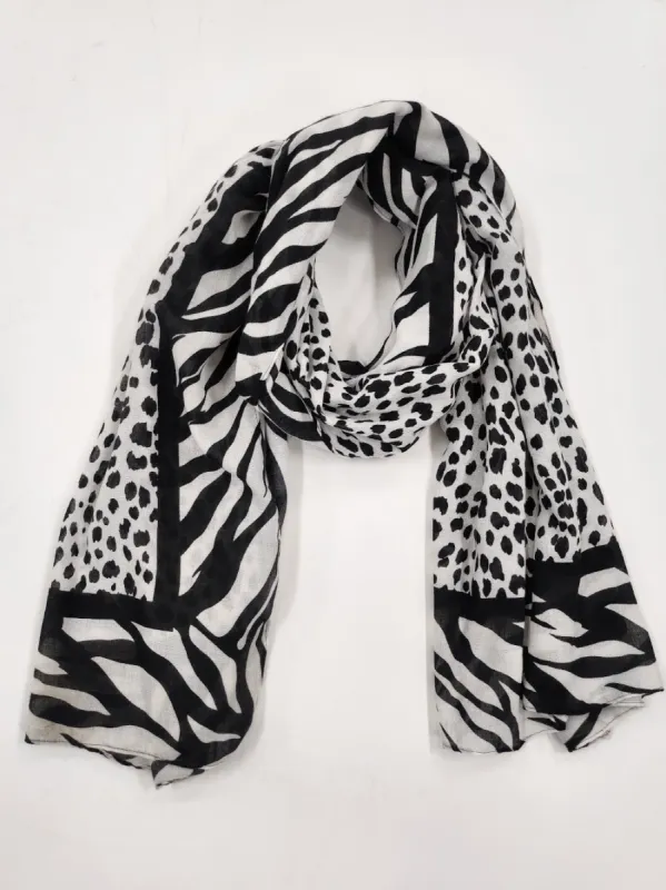 Animal Scarf - Black sold by RC & Co