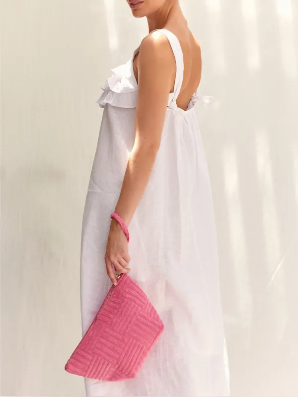 Charlee Towel Pouch - Pink sold by RC & Co