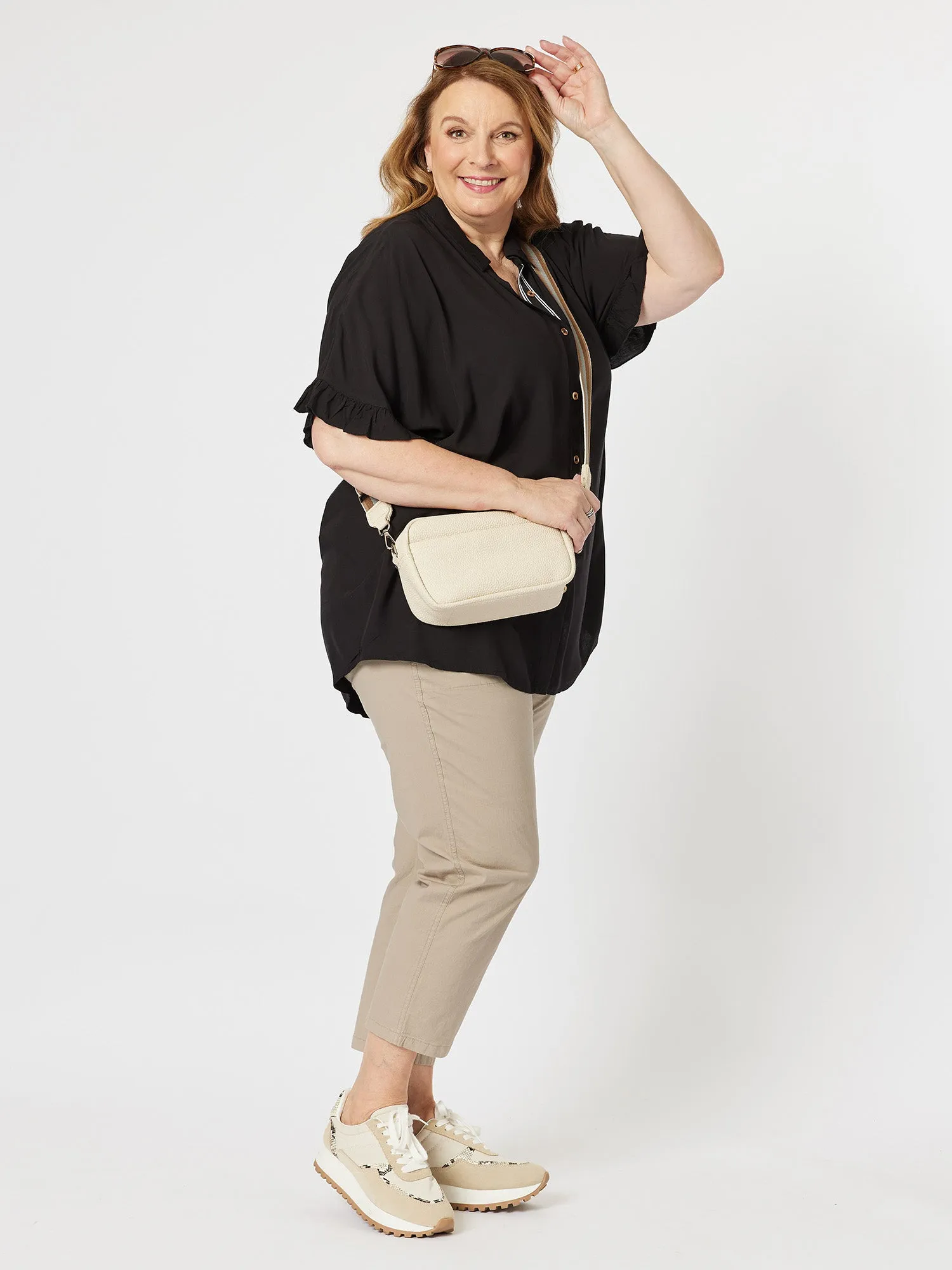 Keely Crossbody Bag - Natural sold by RC & Co product image thumbnail 3