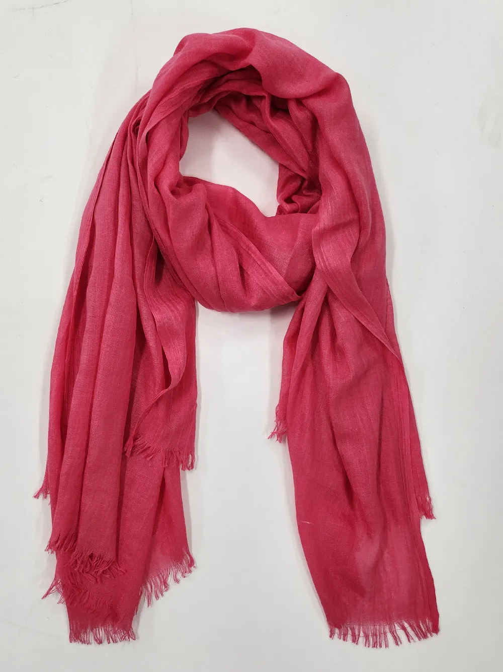 Plain Scarf - Magenta sold by RC & Co product image thumbnail 2