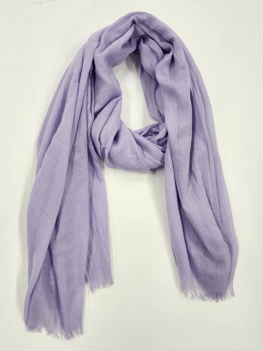 Plain Scarf - Lilac sold by RC & Co product image thumbnail 2