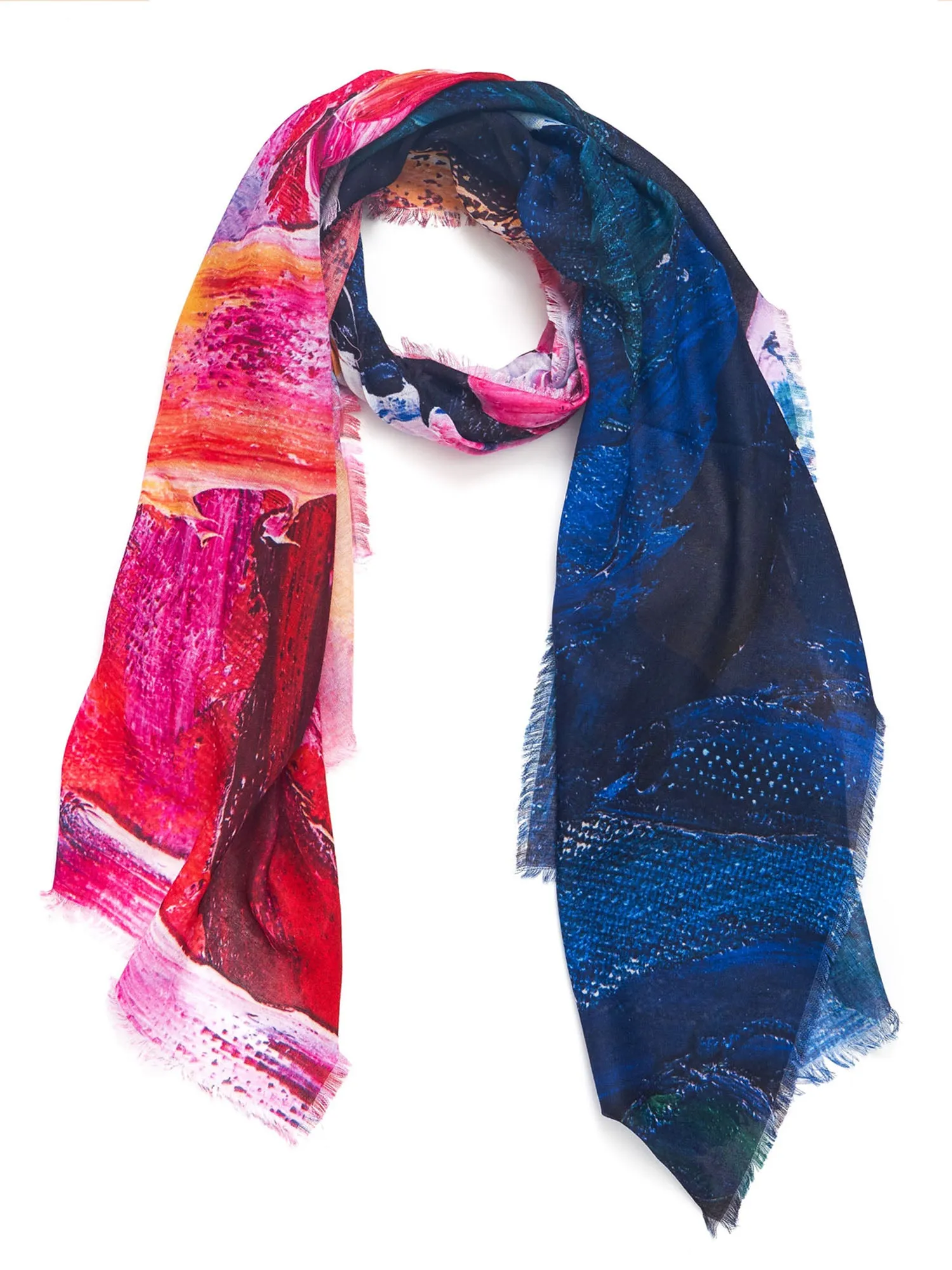 Palette Scarf - Blue sold by RC & Co