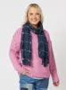 Check Scarf - Navy sold by RC & Co