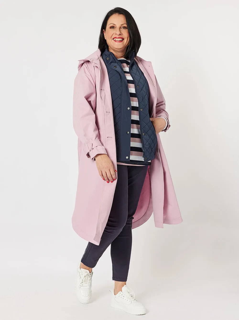 Rosa Trench Coat - Orchid sold by RC & Co product image thumbnail 3