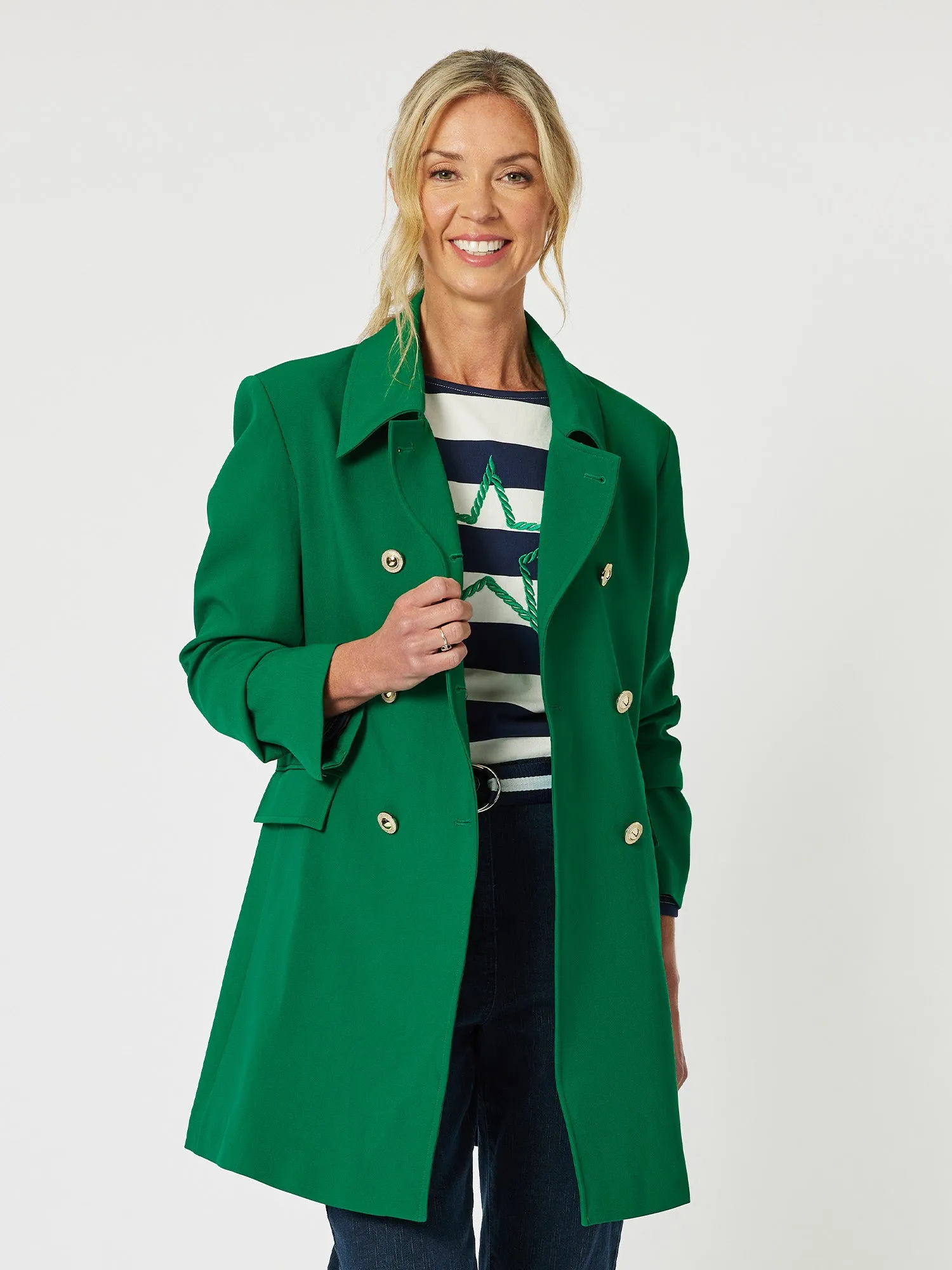 Emerson Jacket - Emerald sold by RC & Co
