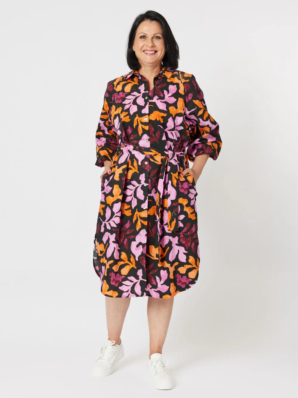 Tara Shirt Dress - Pink sold by RC & Co product image thumbnail 2