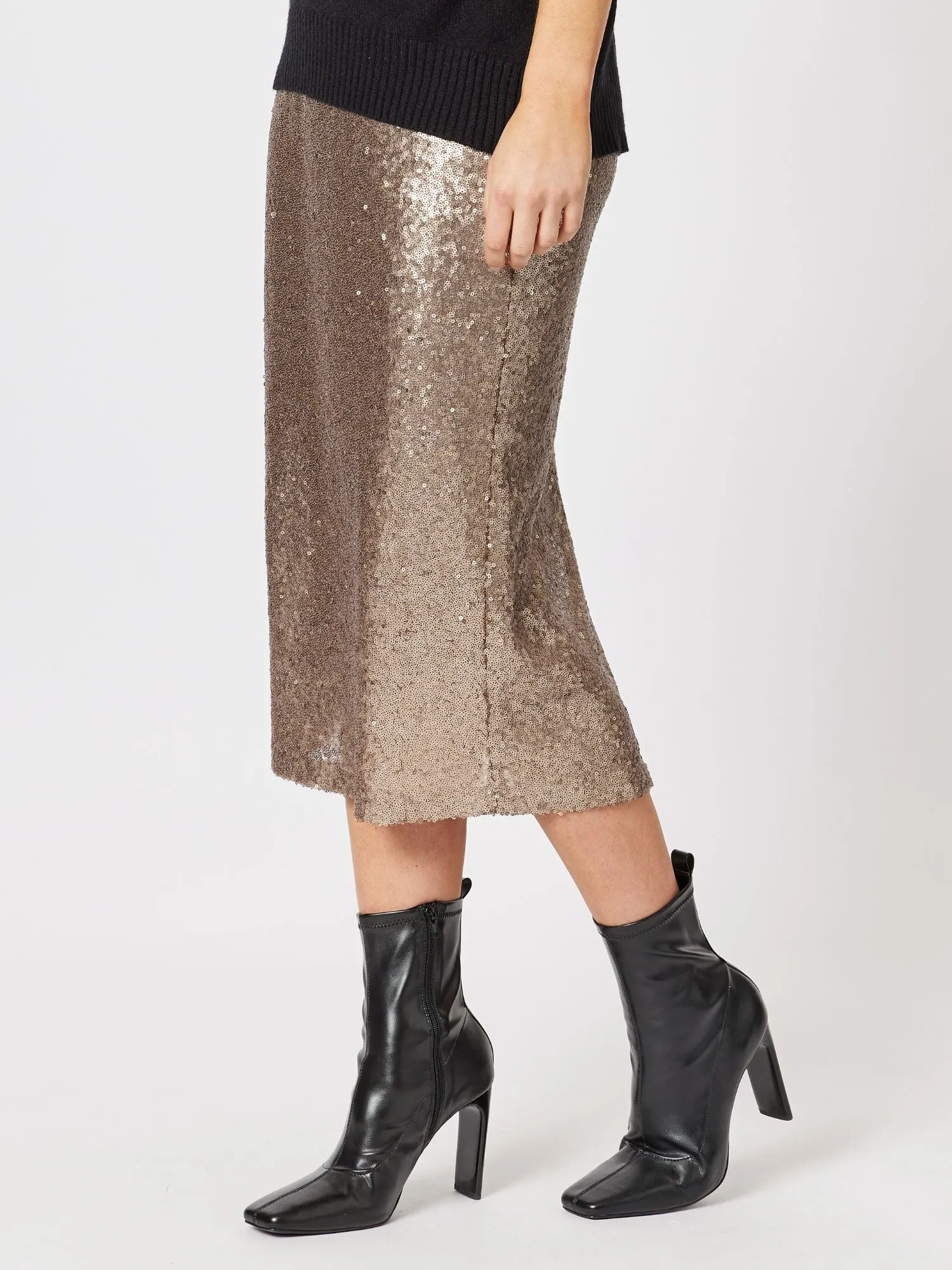 Darcy Sequin Skirt - Bronze sold by RC & Co product image thumbnail 3