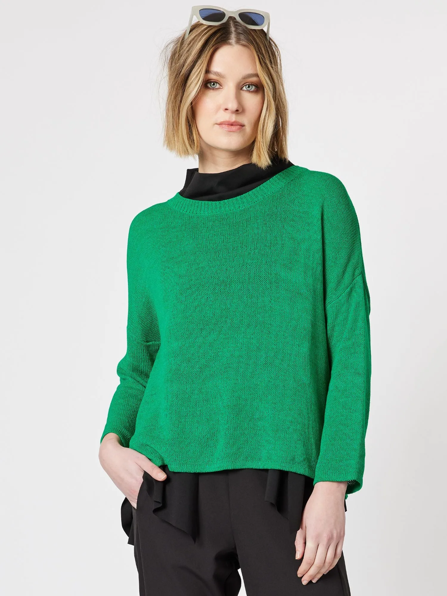 Key Hole Knit - Green sold by RC & Co
