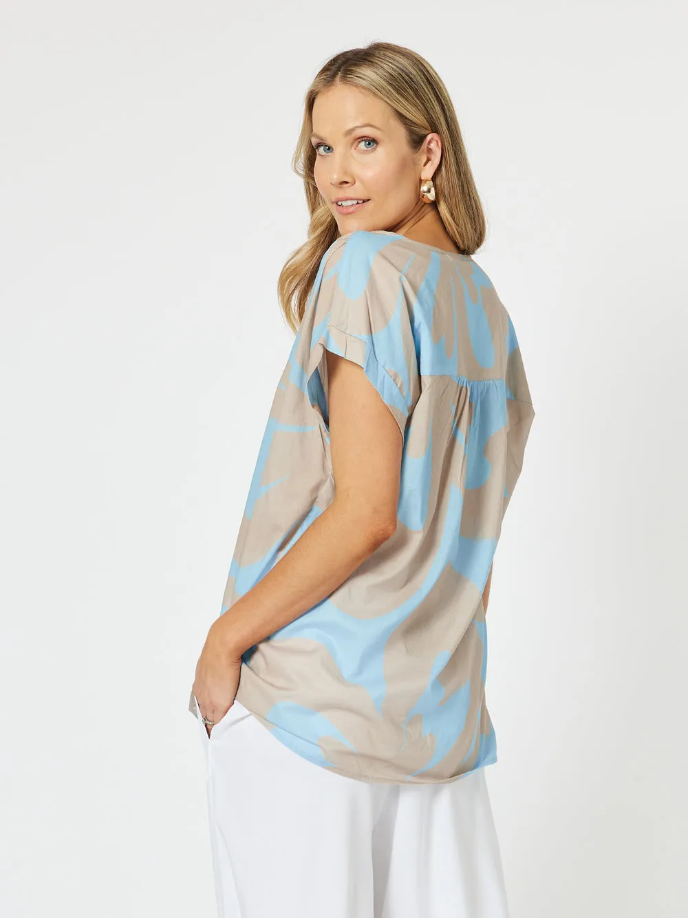 Malaba Top - Blue sold by RC & Co product image thumbnail 3