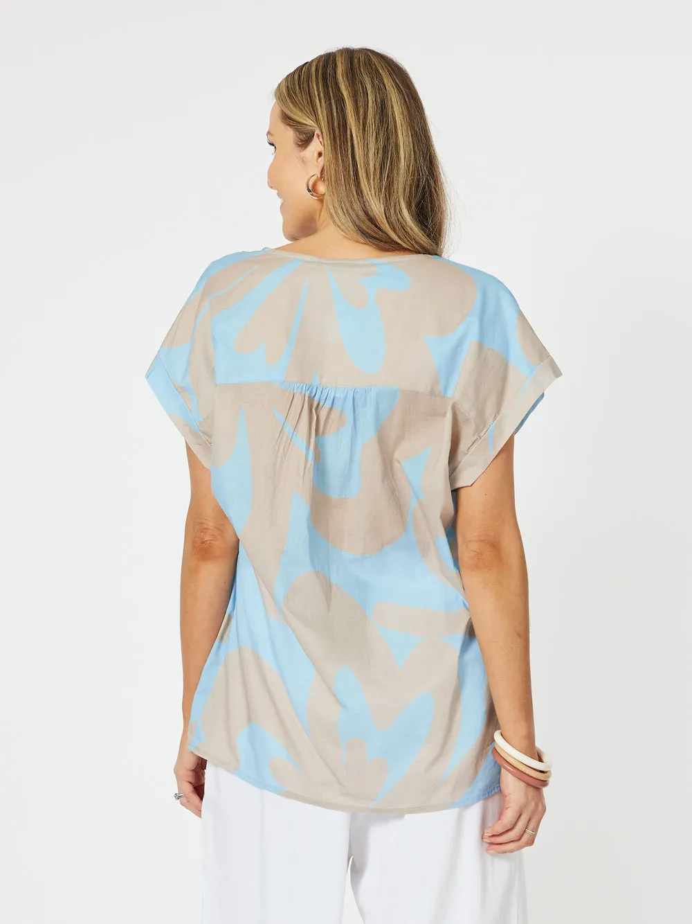 Malaba Top - Blue sold by RC & Co product image thumbnail 5