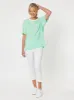 Saint Tropez Stripe Print Tee - Mint sold by RC & Co
