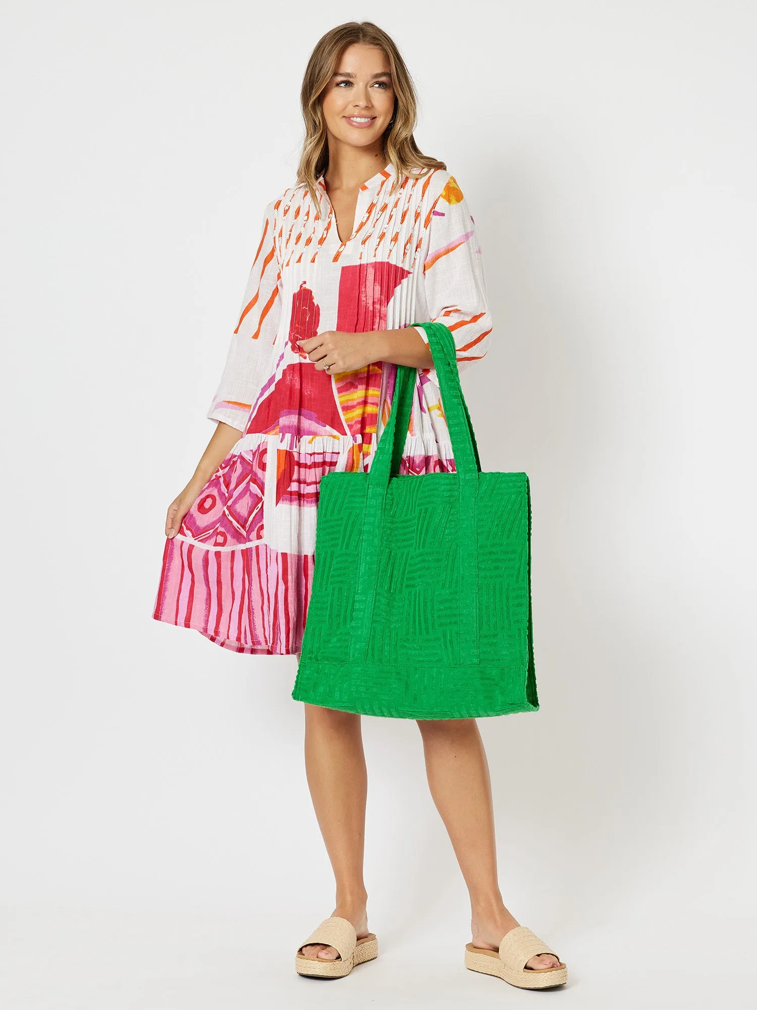 Rylee Towel Tote - Green sold by RC & Co product image thumbnail 2