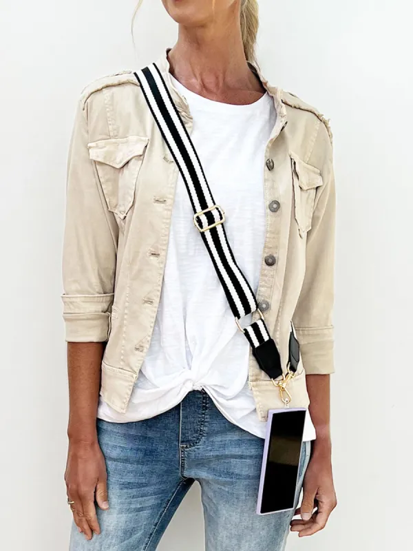 Crossbody Phone Strap - Black sold by RC & Co