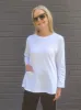 Una Cotton Pocket Top - White sold by RC & Co