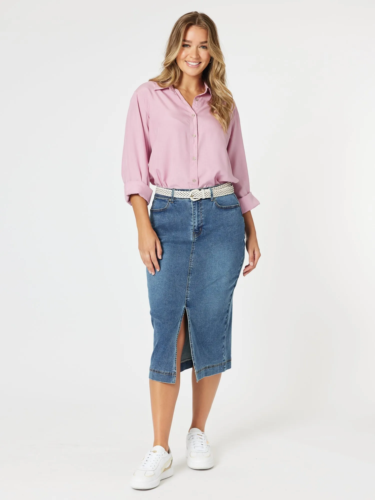 Hailey Chic Shirt - Pink sold by RC & Co product image thumbnail 2