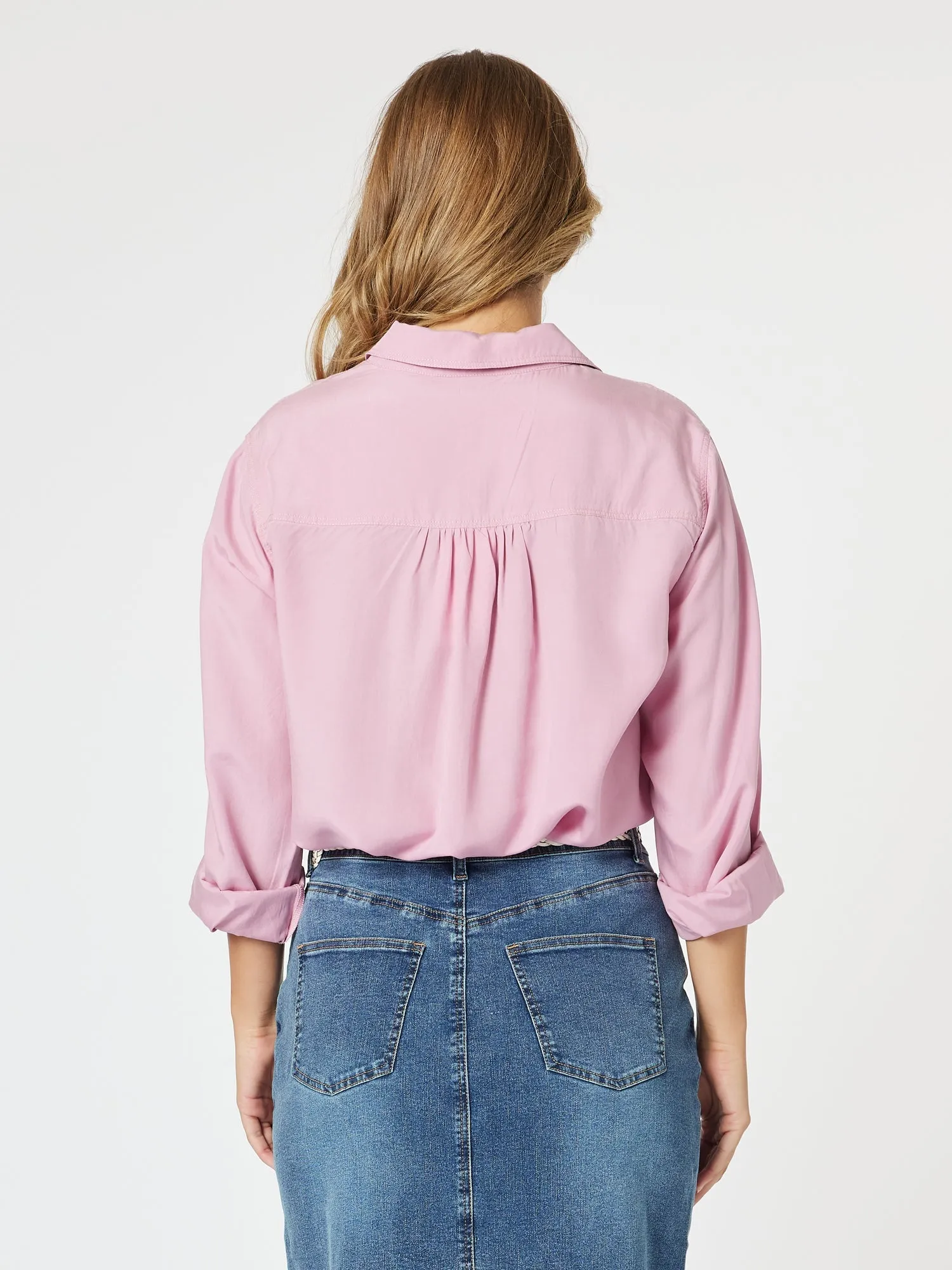 Hailey Chic Shirt - Pink sold by RC & Co product image thumbnail 4