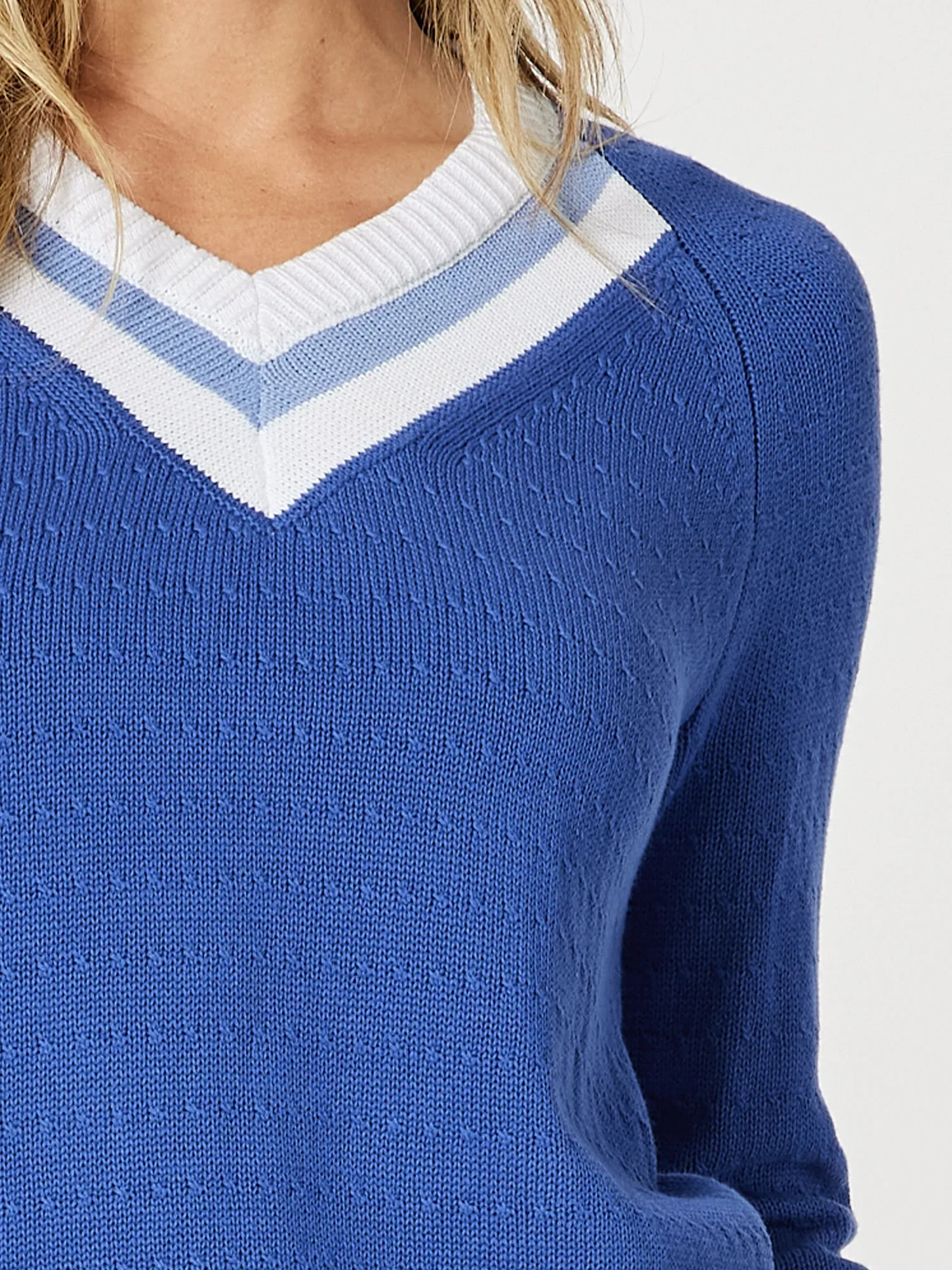 Princeton Knit Jumper - Blue sold by RC & Co product image thumbnail 5