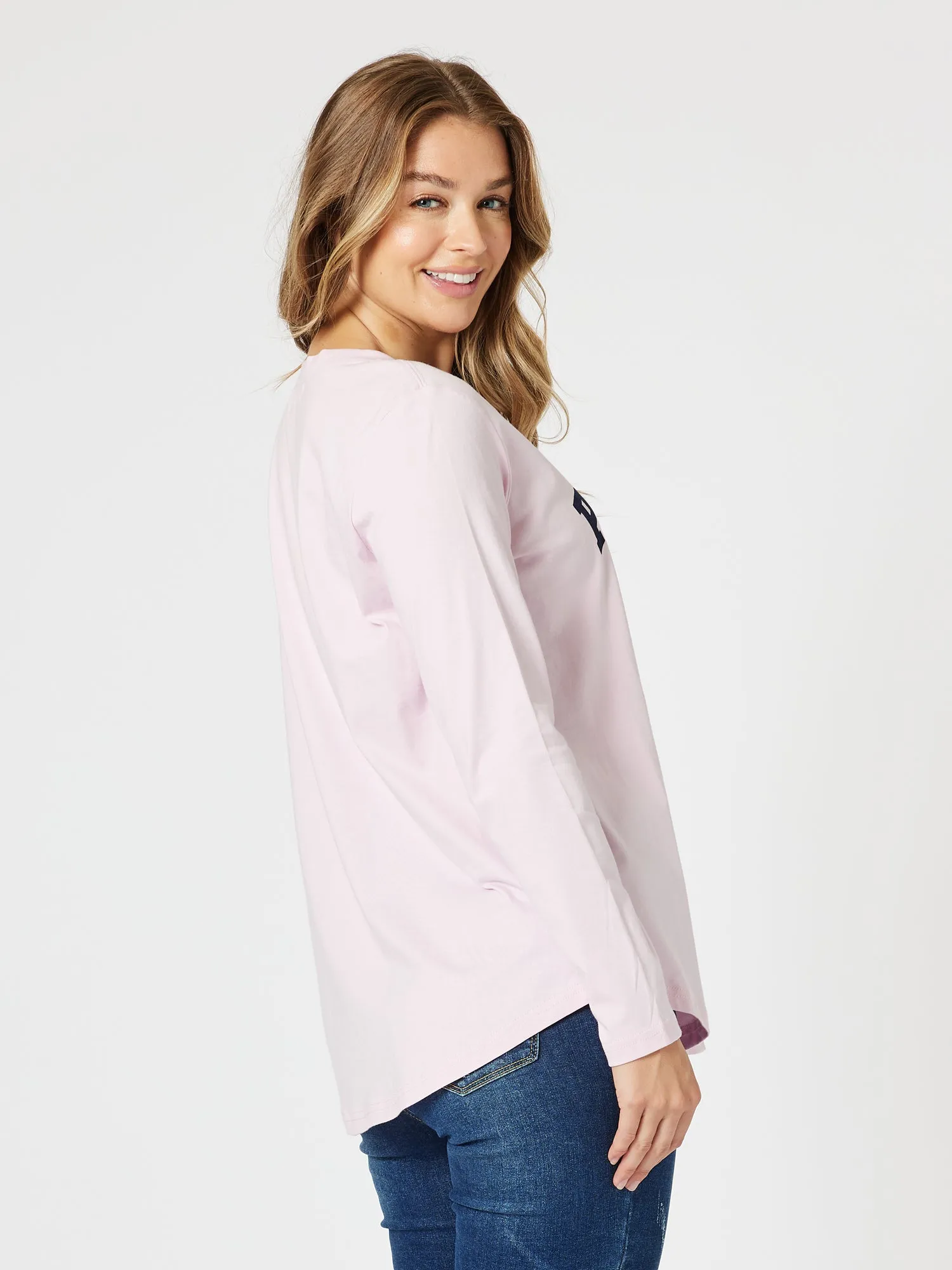 Paris Long Sleeve Tee - Pink sold by RC & Co product image thumbnail 4