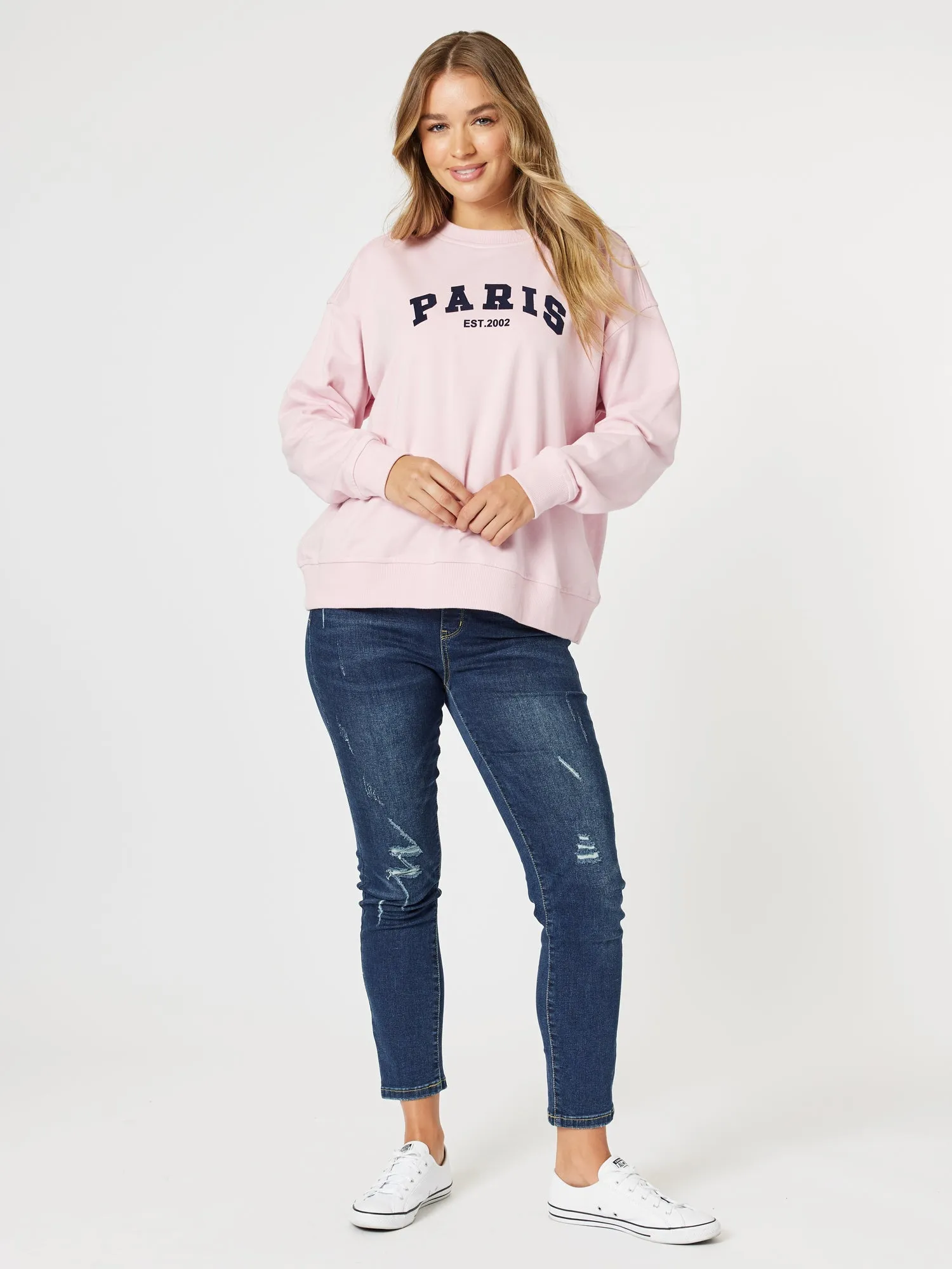 Paris Sweatshirt - Pink sold by RC & Co product image thumbnail 2