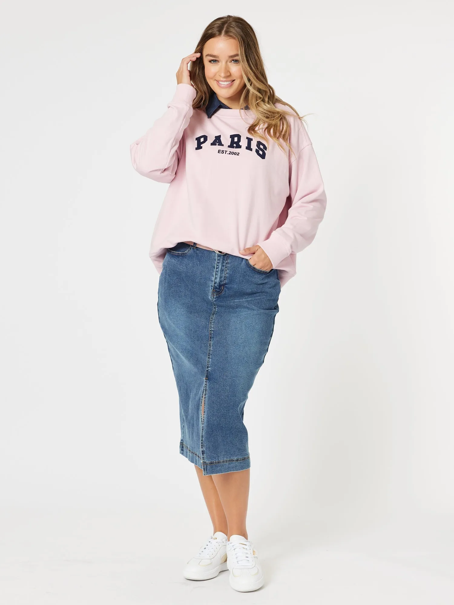 Paris Sweatshirt - Pink sold by RC & Co product image thumbnail 3