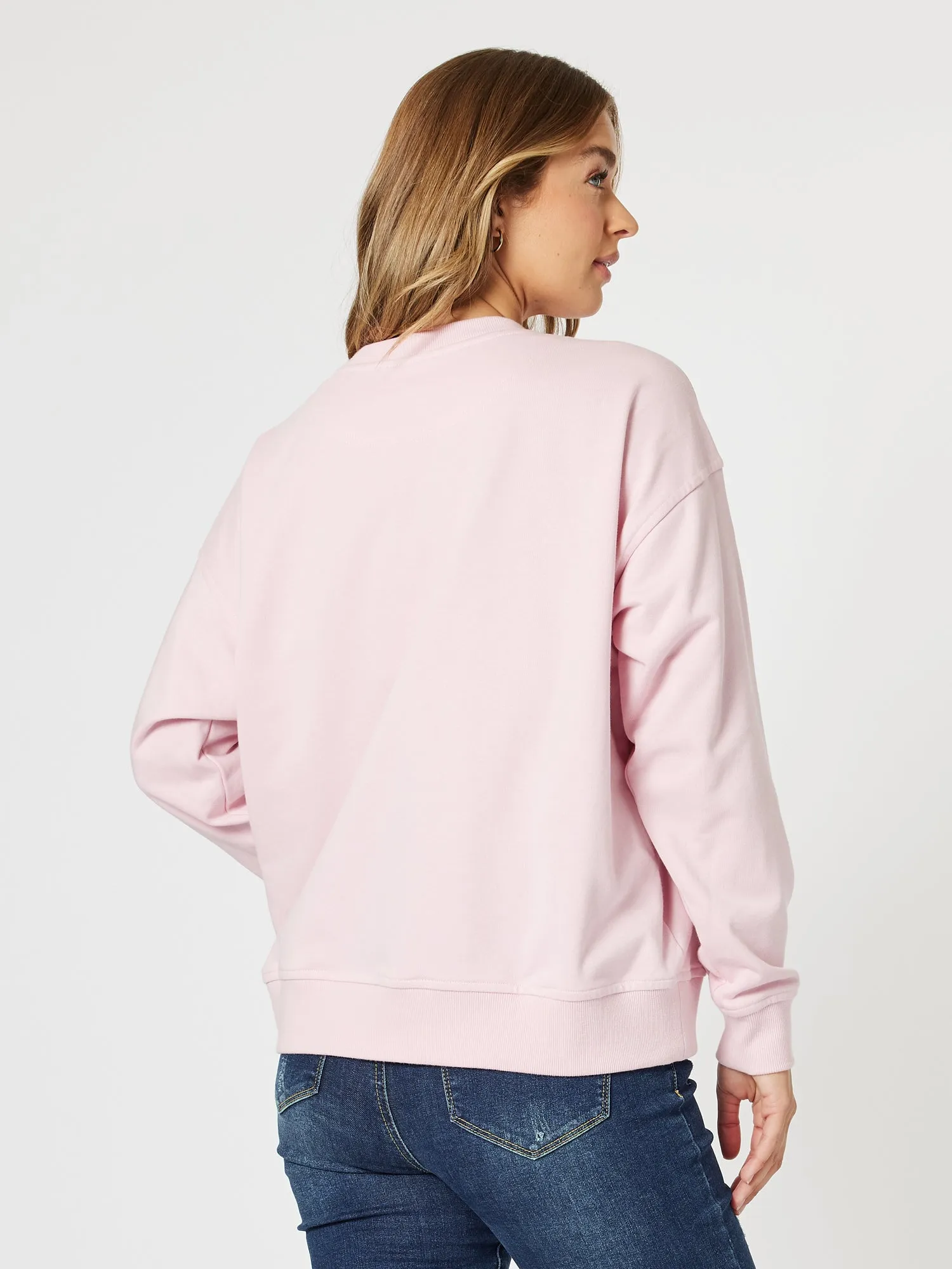 Paris Sweatshirt - Pink sold by RC & Co product image thumbnail 4
