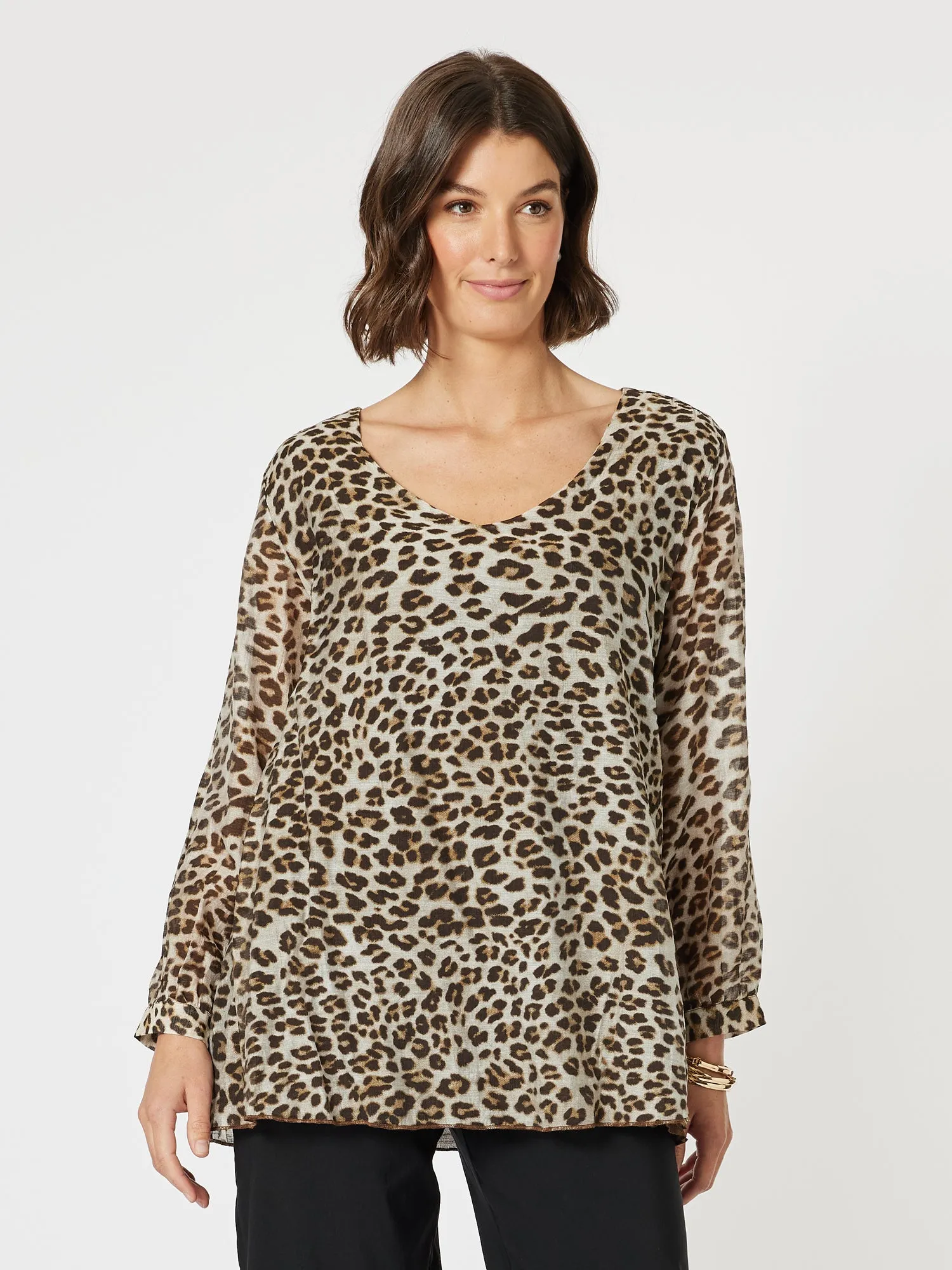 Safari Print Top - Animal sold by RC & Co product image thumbnail 2