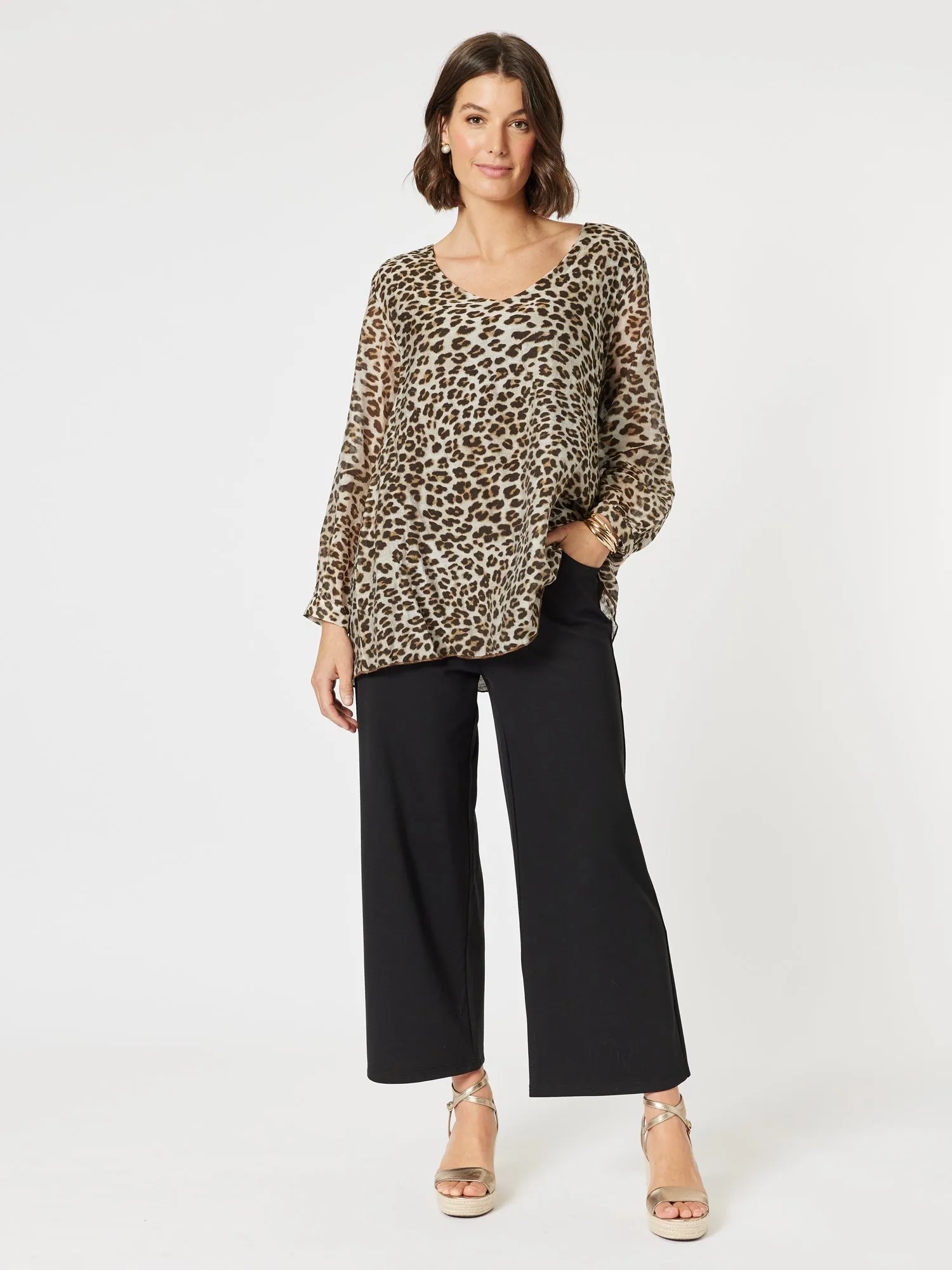 Safari Print Top - Animal sold by RC & Co product image thumbnail 5