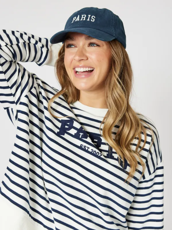 Paris Cap - Navy sold by RC & Co
